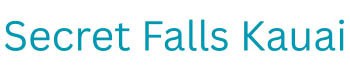Secret Falls Kauai Logo